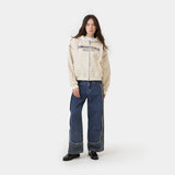 Capri Off Sand Full Zip Hoodies Eme Studios