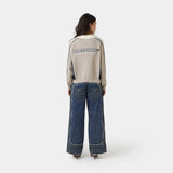 Chully Off Sand Knit Polo Knitwear Eme Studios