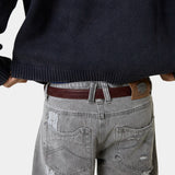 Cinder Burgundy Belt Accesories Eme Studios