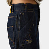 Coin Wide Raw Denim Pants Pants Eme Studios