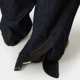 Coin Wide Raw Denim Pants Pants Eme Studios