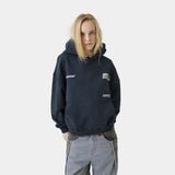 DNA Navy Oversized Hoodie Hoodies Eme Studios