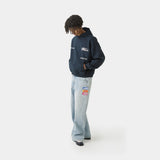 DNA Navy Oversized Hoodie Hoodies Eme Studios