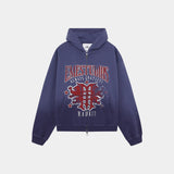 Dusk Blue Ribbon Full Zip Hoodies eme