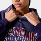 Dusk Blue Ribbon Full Zip Hoodies eme