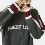 Echellor Forest Zipper Knit Knitwear Eme Studios