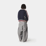 Echellor Navy Zipper Knit Knitwear Eme Studios