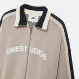 Echellor Off Sand Zipper Knit Knitwear Eme Studios