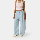 Faros Light Blue Denim Pants Pants Eme Studios