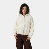 Fiber Off Sand Full Zip Hoodies Eme Studios