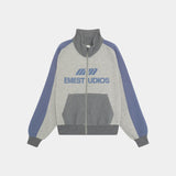 Forus Anthracite Track Full Zip Sweatshirts Eme Studios
