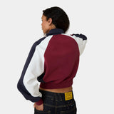 Forus Navy Track Full Zip Women Woman Hoodies Eme Studios