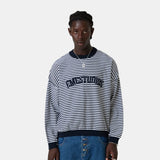 Groove Navy Knit Sweater Knitwear Eme Studios