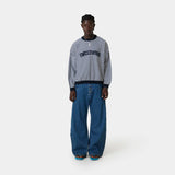 Groove Navy Knit Sweater Knitwear Eme Studios