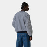 Groove Navy Knit Sweater Knitwear Eme Studios