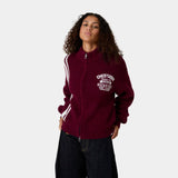 Hampton Burgundy Zipper Knit Knitwear Eme Studios