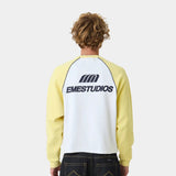 Hanbal Lemon Waffle Long Sleeve T-shirts Eme Studios