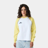 Hanbal Lemon Waffle Long Sleeve T-shirts Eme Studios