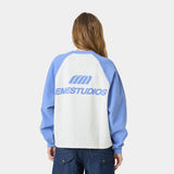 Hanbal Lilac Waffle Long Sleeve T-shirts Eme Studios