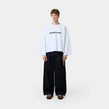 Heritage Navy Tailored Pants Pants Eme Studios