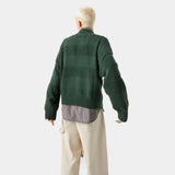 Horizontal Striped Knit Sweater Knitwear eme
