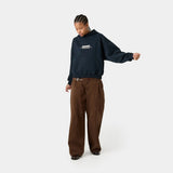 Hot Soul Navy Oversized Hoodie Hoodies Eme Studios