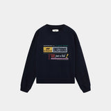 IJK Night Sky Oversized Crewneck Sweatshirts Eme Studios