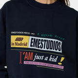 IJK Night Sky Oversized Crewneck Sweatshirts Eme Studios
