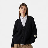 Inger Black Cardigan Knitwear eme