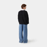 Inger Black Cardigan Knitwear eme