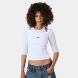 Irina Pearl Layered Long Sleeve Woman T-Shirts Eme Studios