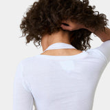 Irina Pearl Layered Long Sleeve Woman T-Shirts Eme Studios