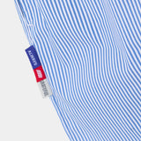 Jammies LS Blue Striped Shorts eme