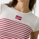 Kiss Me Striped Tee Woman T-Shirts Eme Studios