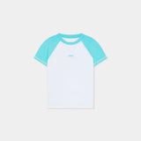 Kolin Blue Baby Tee Woman T-Shirts Eme Studios