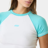 Kolin Blue Baby Tee Woman T-Shirts Eme Studios