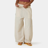 Linen Off Sand Pants Woman Pants Eme Studios