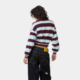 Liz Striped Cropped Woman Knitwear Eme Studios