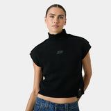 Lorca Black Knit Vest Woman Knitwear Eme Studios
