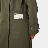 Luzia Forest Trench Coat Woman Outerwear Eme Studios