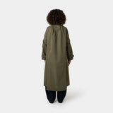 Luzia Forest Trench Coat Woman Outerwear Eme Studios