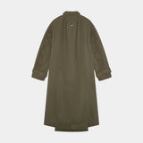 Luzia Forest Trench Coat Woman Outerwear Eme Studios