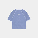 Mariner Blue Striped Tee T-shirts Eme Studios