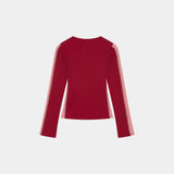 Marsella Cherry Henley Long Sleeve Woman T-Shirts Eme Studios