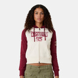 Marty Burgundy Full Zip Woman Hoodies Eme Studios