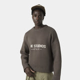 Master Fawn Knit Sweater Knitwear eme