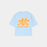Mbuddy Blue Oversized Tee T-shirts eme