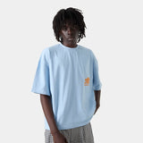 Mbuddy Blue Oversized Tee T-shirts eme