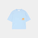 Mbuddy Blue Oversized Tee T-shirts eme