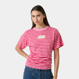 Medin Fucsia Striped Tee Woman T-Shirts Eme Studios